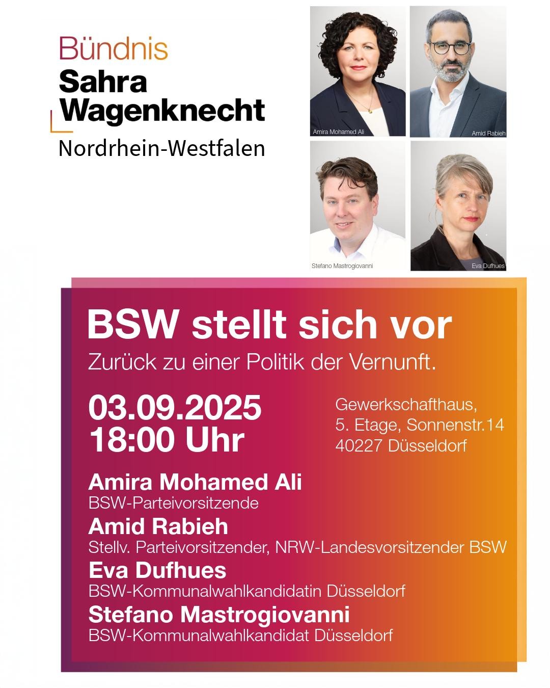 BSW stellt sich vor